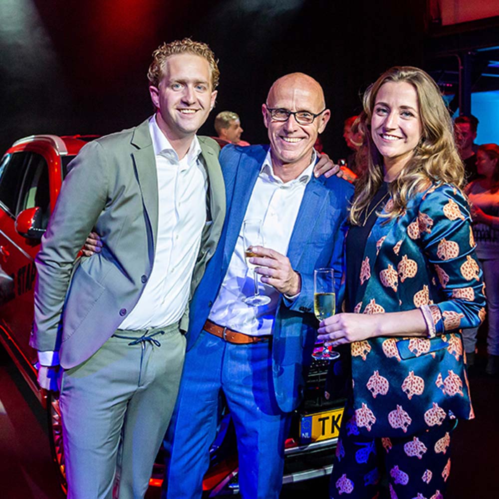 Rosan Kreijne, Kees Kreijne en Jasper Bijl